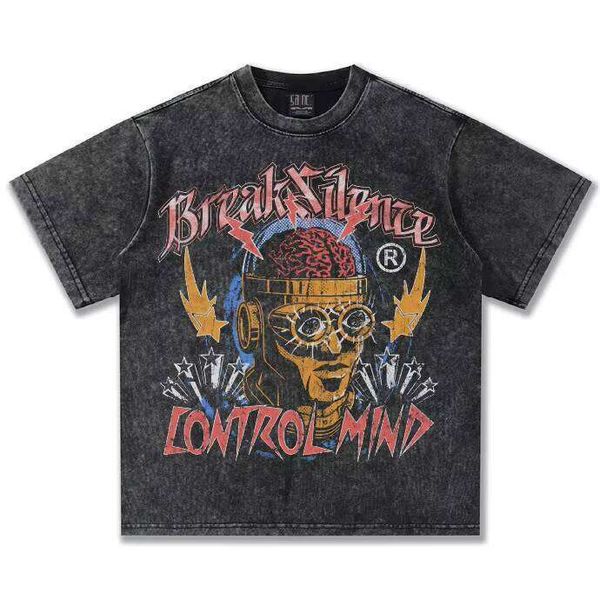 2025 Summer Frankenstein American Street Heavyweight Crew Neck Short Sleeve Men's Sports Shirt Direct Print Casual T-Shirt, Black short-sleeve
2025 Summer Frankenstein American Street Heavyweight Crew Neck Short Sleeve Men's Sports Shirt Direct Print Casual T-Shirt, Black short-sleeve