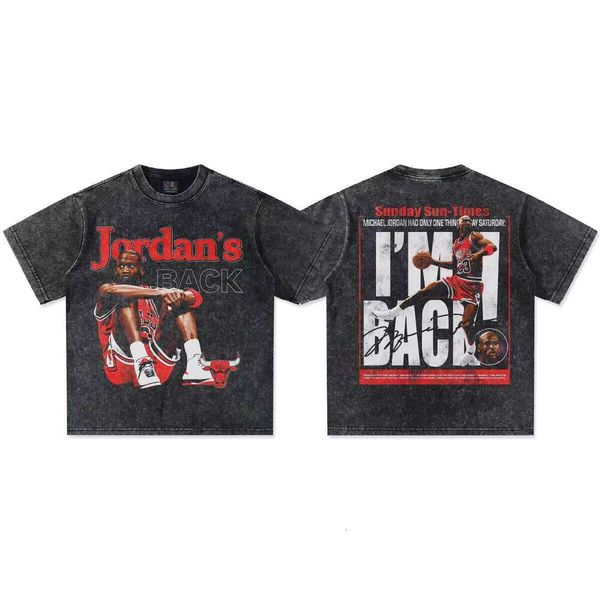 IM Back Star 300g Heavyweight Cotton Short Sleeve Casual Loose Small Round Neck Printed T-Shirt, Black short sleeve
IM Back Star 300g Heavyweight Cotton Short Sleeve Casual Loose Small Round Neck Printed T-Shirt, Black short sleeve