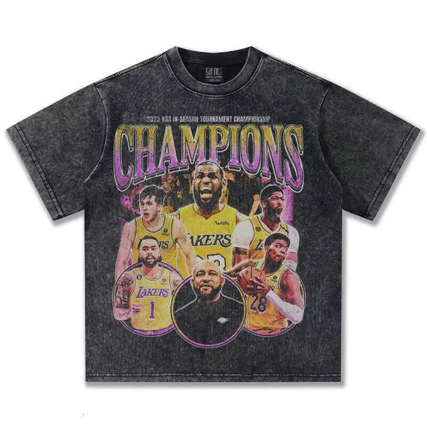 2025 New Arrival Cross Lakers Championship Heavy Cotton Unisex Short Sleeve Nair Collar Design American Style T-Shirt, Black short-sleeve
2025 New Arrival Cross Lakers Championship Heavy Cotton Unisex Short Sleeve Nair Collar Design American Style T-Shirt, Black short-sleeve