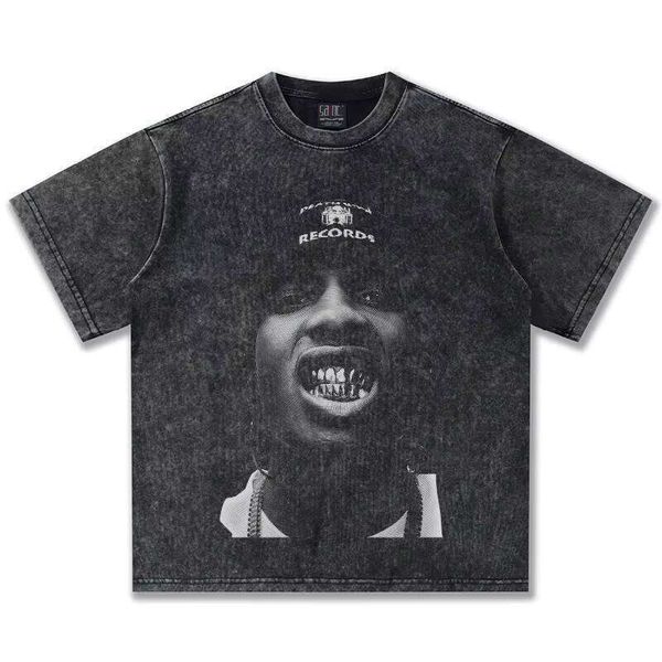 Asapprocky 2025 Summer Men's Portrait Direct Print Short Sleeve Fit Plus Size Loose T-Shirt, Black short-sleeve
Asapprocky 2025 Summer Men's Portrait Direct Print Short Sleeve Fit Plus Size Loose T-Shirt, Black short-sleeve