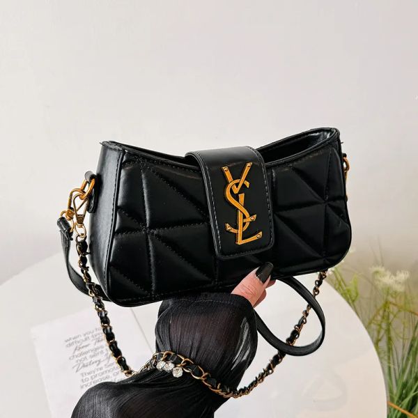Designer bag Fashion Chain Underarm Bag Women Shoulder bag Style Fashion Versatile Party Bag Letter Print Shoulder Crossbody Bag Pink Khaki, #black
Designer bag Fashion Chain Underarm Bag Women Shoulder bag Style Fashion Versatile Party Bag Letter Print Shoulder Crossbody Bag Pink Khaki, #black
