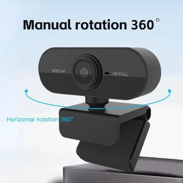 Web Camera For Work With Microphone Tripod Camera 1080P HD Computer HD USB Camera Built In Microphone USB Network Camera 250617