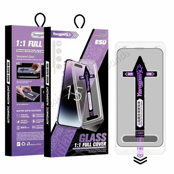 Smart Privacy Glass with Install Tools for iPhone 16 Pro Max 15Plus 12 13 14 Pro Max 11 XR XS Privacy Tempered Glass Screen Protector Auto Dust-Elimination Installation
Smart Privacy Glass with Install Tools for iPhone 16 Pro Max 15Plus 12 13 14 Pro Max 11 XR XS Privacy Tempered Glass Screen Protector Auto Dust-Elimination Installation