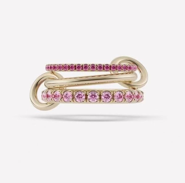 Rings Halley Emerald Gemini Spinelli Kilcol rings brand designer New fine jewellery gold and sterg sier Hydra ked ring for women