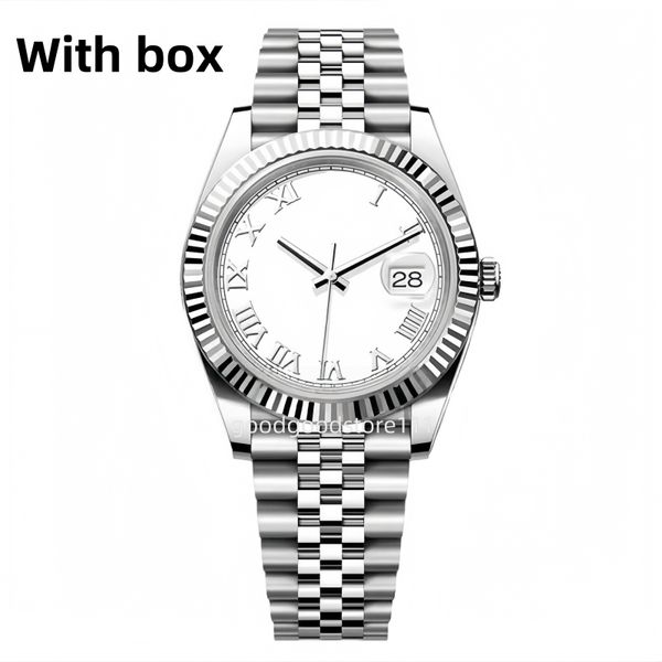 Watches men designer Watch 36/41MM Full Stainless steel Luminous Waterproof gold 31MM Women Watch Couples Style Classic Wristwatches Super clone watch, Color 3
Watches men designer Watch 36/41MM Full Stainless steel Luminous Waterproof gold 31MM Women Watch Couples Style Classic Wristwatches Super clone watch, Color 3