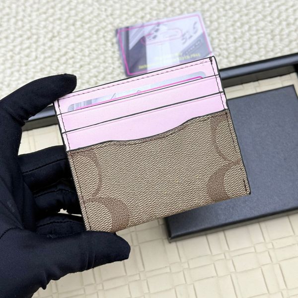 Card Holder Cardholder Designer Coin Purse Mini Wallets High Quality Genuine Leather Cowhide Card Case Pink Wallet Luxury Mens Wallet Designer Purses And Handbags, Brown
Card Holder Cardholder Designer Coin Purse Mini Wallets High Quality Genuine Leather Cowhide Card Case Pink Wallet Luxury Mens Wallet Designer Purses And Handbags, Brown