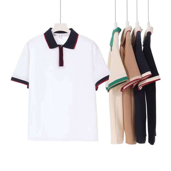 Color Block Short Sleeve 240g Fashion New Summer Series Loose T-Shirt, Sesame black/rice apricot
Color Block Short Sleeve 240g Fashion New Summer Series Loose T-Shirt, Sesame black/rice apricot