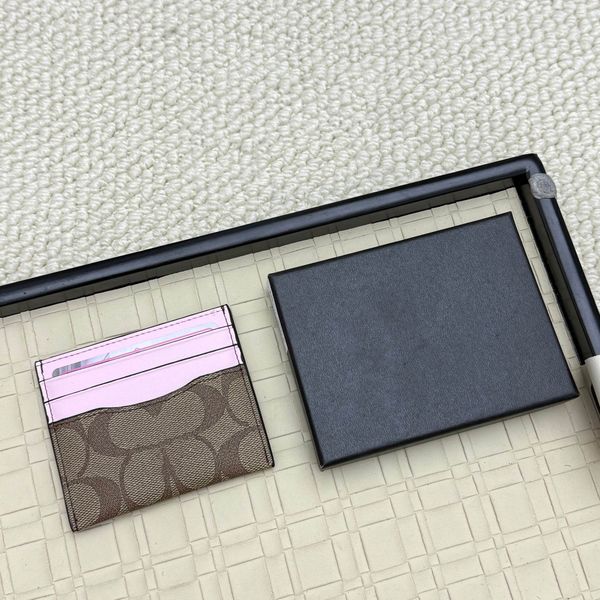 Designer Card Holder Cardholder Coin Purse Mini Wallets High Quality Genuine Leather Cowhide Card Case Woman Mens Wallet Luxury Purses Designer Woman Handbag, Multi 5
Designer Card Holder Cardholder Coin Purse Mini Wallets High Quality Genuine Leather Cowhide Card Case Woman Mens Wallet Luxury Purses Designer Woman Handbag, Multi 5