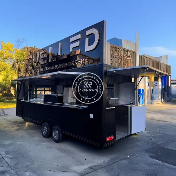 Customized Outdoor Kitchen Fast Food Truck With Cooking Equipment Snack Coffee Kiosk Fast Food Trailer For Sale
Customized Outdoor Kitchen Fast Food Truck With Cooking Equipment Snack Coffee Kiosk Fast Food Trailer For Sale