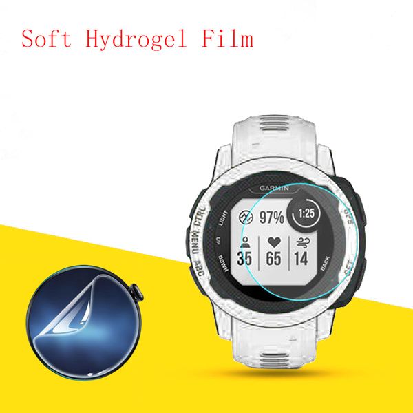 Soft Hydrogel Film Clear HD Transparent Protector Protective Guard Smart watch for Watch Garmin D27MM Instinct 2S 10pcs/lot