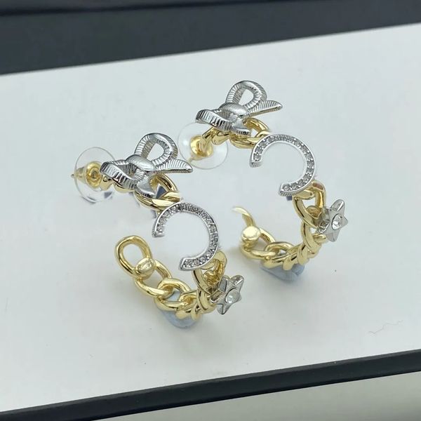 Luxury Earrings Designer Brand Stud 18K Gold Plated Letters Crystal Wedding Jewelry for Women Party Gift with Box
Luxury Earrings Designer Brand Stud 18K Gold Plated Letters Crystal Wedding Jewelry for Women Party Gift with Box