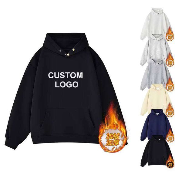 Unisex Embroidered French Terry Cotton Heavyweight Hoodie Custom Graphic Oversized Fleece Sweatshirts for Winter Hooded, Blue
Unisex Embroidered French Terry Cotton Heavyweight Hoodie Custom Graphic Oversized Fleece Sweatshirts for Winter Hooded, Blue