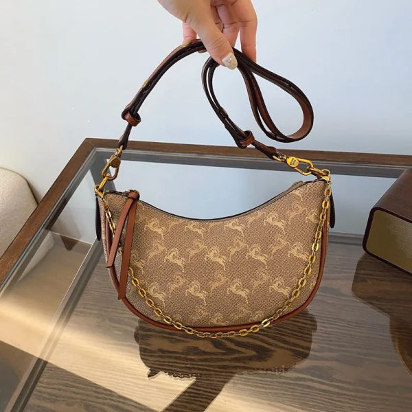 Designer Bag Free Shipping 2025 New Fashion Casual Light Luxury High-end Texture Dumpling Bag Shoulder Crossbody Bag for Women, Color 1
Designer Bag Free Shipping 2025 New Fashion Casual Light Luxury High-end Texture Dumpling Bag Shoulder Crossbody Bag for Women, Color 1
