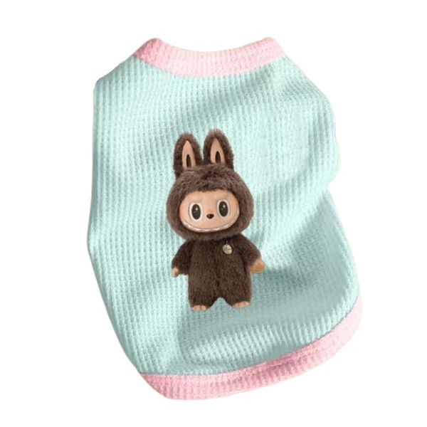 free shipping Designer Dog Labubu Pet Clothes Small and Cats, Spring Summer Puppy Vests, Breathable Waffle Dogs T Shirts for Pomeranian, Bichon, Anti Shedding, Yellow
free shipping Designer Dog Labubu Pet Clothes Small and Cats, Spring Summer Puppy Vests, Breathable Waffle Dogs T Shirts for Pomeranian, Bichon, Anti Shedding, Yellow