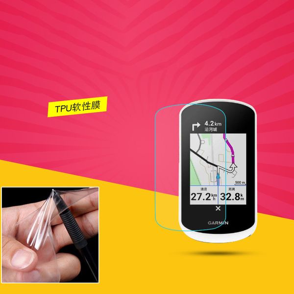 Soft Hydrogel Clear Screen Protector for Garmin Edge Explore 2 10pcs