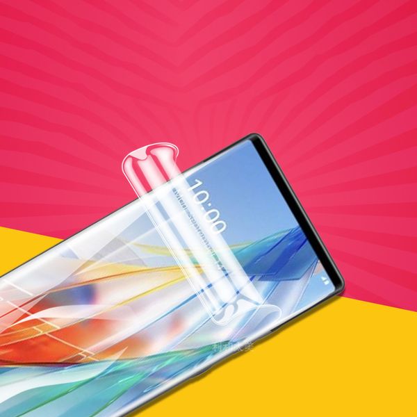 Soft Hydrogel Clear Screen Protector for LG Velvet 5G L-52A/Wing 5G 10pcs
