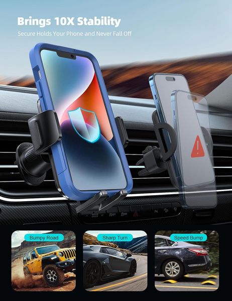 Universal Car Phone Mount Lamicall 2025 with Metal Hook for iPhone 16 15 14 13 Pro Max Hands Free Vent Holder Thick Cases
Universal Car Phone Mount Lamicall 2025 with Metal Hook for iPhone 16 15 14 13 Pro Max Hands Free Vent Holder Thick Cases