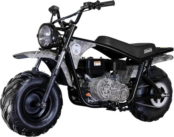 Gas Powered Minibike for Kids and Adults 1-Cylinder 4-Stroke 23 Mph 200 lbs Maximum Load Ideal for Off-Road and Trail Riding
Gas Powered Minibike for Kids and Adults 1-Cylinder 4-Stroke 23 Mph 200 lbs Maximum Load Ideal for Off-Road and Trail Riding