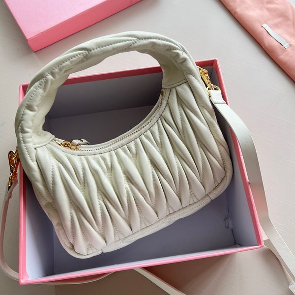 Designer Handbag Designer Purses For Women Womens Purse Sheepskin Genuine Leather With ZipperHobo Bag Handbags Designer Bag High Quality Leather Shoulder Bags, White
Designer Handbag Designer Purses For Women Womens Purse Sheepskin Genuine Leather With ZipperHobo Bag Handbags Designer Bag High Quality Leather Shoulder Bags, White