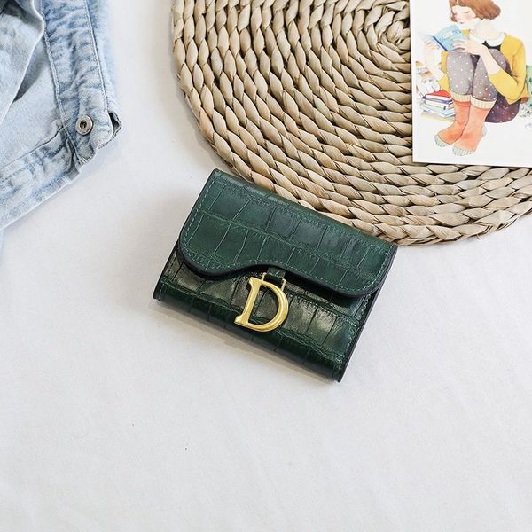 Designer Wallet Vintage Korean Style Women's Wallet, Mini Short Card Holder Coin Purse - Compact Genuine Leather Free Shipping, Green
Designer Wallet Vintage Korean Style Women's Wallet, Mini Short Card Holder Coin Purse - Compact Genuine Leather Free Shipping, Green
