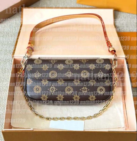 New Designer Bag Classic Fashion Hobs bag High Quality Leather Shoulder Bags Old Fower Women Handbags Brown Canvas Ladies Baguette bag Crossbody Purses, #6
New Designer Bag Classic Fashion Hobs bag High Quality Leather Shoulder Bags Old Fower Women Handbags Brown Canvas Ladies Baguette bag Crossbody Purses, #6