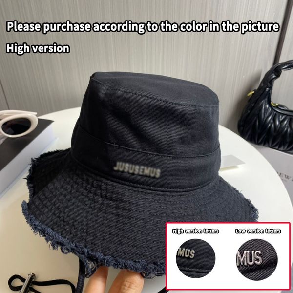 French Jacquard fashion designer Large Brim bucket hat — compare prices at CompareOffers