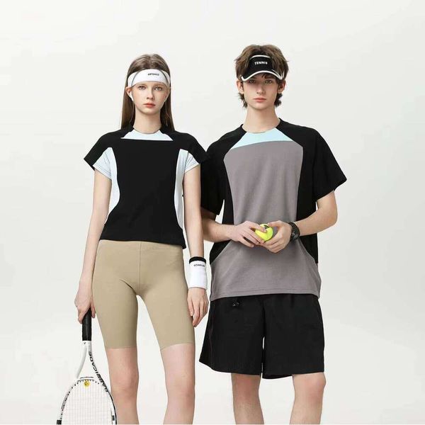 Men's Summer Casual 100% Cotton Short Sleeve Three-Color Contrast Collar Patchwork 200g Slim Fit Full Sports T-Shirt, Black 
Men's Summer Casual 100% Cotton Short Sleeve Three-Color Contrast Collar Patchwork 200g Slim Fit Full Sports T-Shirt, Black