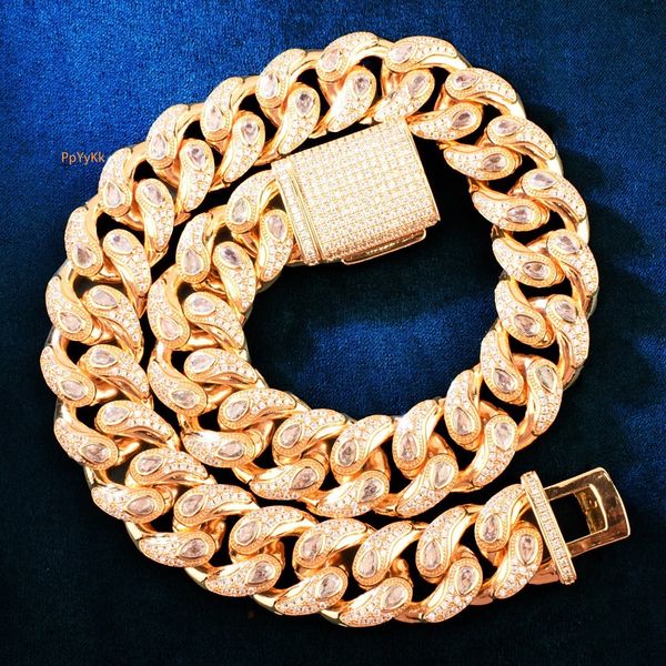20mm Luxury VVS Moissanite Iced Out Hip Hop Snake Eye Cuban Chain Trendy Multi-Size Statement Jewelry Pass the diamond tester
20mm Luxury VVS Moissanite Iced Out Hip Hop Snake Eye Cuban Chain Trendy Multi-Size Statement Jewelry Pass the diamond tester