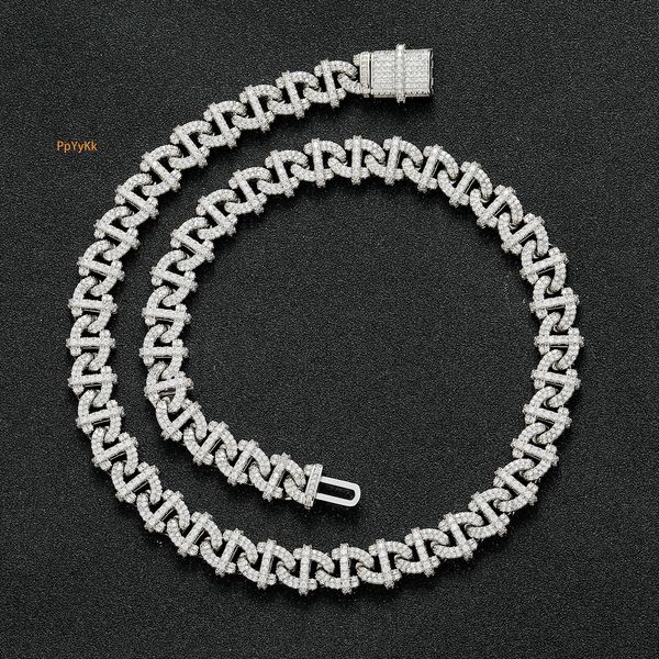 New Hip Hop 10mm Iced Out Cuban Chain Geometric Men Necklace VVS Moissanite Luxury Pass the diamond tester
New Hip Hop 10mm Iced Out Cuban Chain Geometric Men Necklace VVS Moissanite Luxury Pass the diamond tester