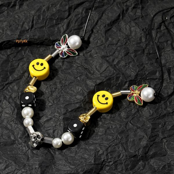 New Arrival Sale Hip Hop Dice Skull Pearl Smiley Necklace Trendy Luxury Stylish Statement Piece Pass the diamond tester
New Arrival Sale Hip Hop Dice Skull Pearl Smiley Necklace Trendy Luxury Stylish Statement Piece Pass the diamond tester