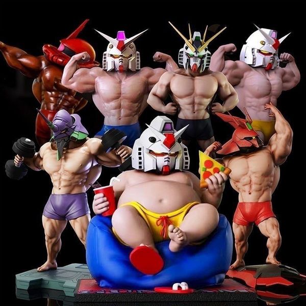 Big muscle bully scum Gundam figurine model sculpture ornament birthday gift
Big muscle bully scum Gundam figurine model sculpture ornament birthday gift