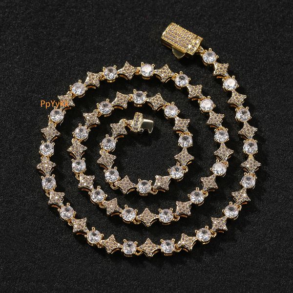Luxury Jewelry 6mm Star Moissanite Tennis Chain Necklace for Men Iced Out Moissanite Hip Hop Personalized Bracelet Bling Bling Pass the diamond tester
Luxury Jewelry 6mm Star Moissanite Tennis Chain Necklace for Men Iced Out Moissanite Hip Hop Personalized Bracelet Bling Bling Pass the diamond tester