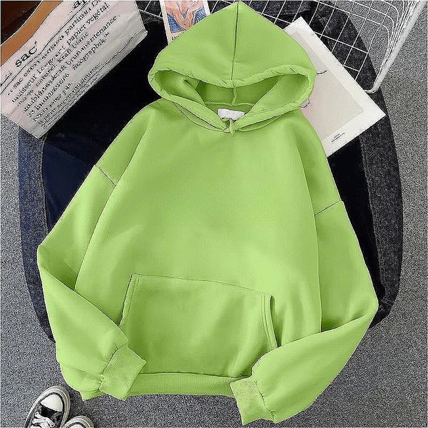 H207 Men Long-sleeved Autumn and Winter Heavy Loose Solid Color Lapel