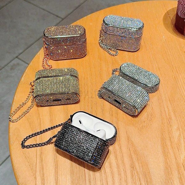 Glitter Bling Protective Accessories For airpod pro 2 case New Luxury Diamond Earphone Case for Airpods Pro Airpod3 2 1 Cover T251010