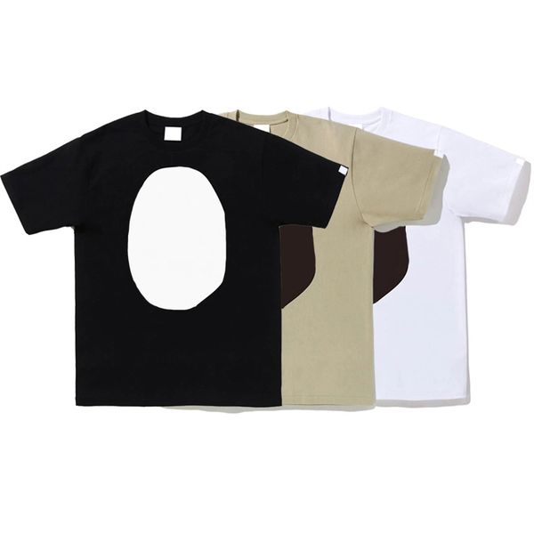 2026 Bapetshirt Summer Trend T Shirt Mens loose T-Shirts sport Womens Tees Designer Cotton Short Sleeves Sharks Tshirts Clothing