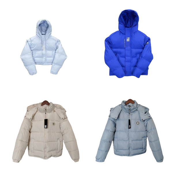 JacketS Puffer Trapess Parka Down Warm Coats Irongate Men Woman Thick Warm Puffer Embroidered Clothing Zipper Puffer Waterproof Trapss starJacketS2025