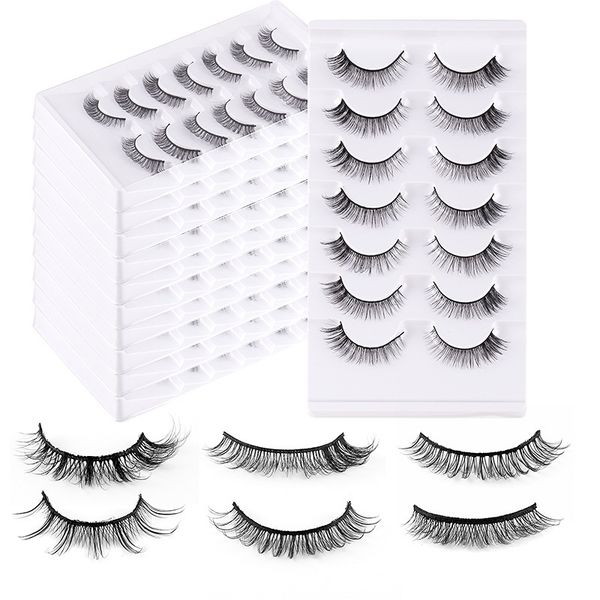 Thick Natural False Eyelashes Fluffy Curled 3D Faux Mink Lashes Full Strip Soft Lightweight Handmade Reusable Eyelashes Extensions for Women Beauty
Thick Natural False Eyelashes Fluffy Curled 3D Faux Mink Lashes Full Strip Soft Lightweight Handmade Reusable Eyelashes Extensions for Women Beauty