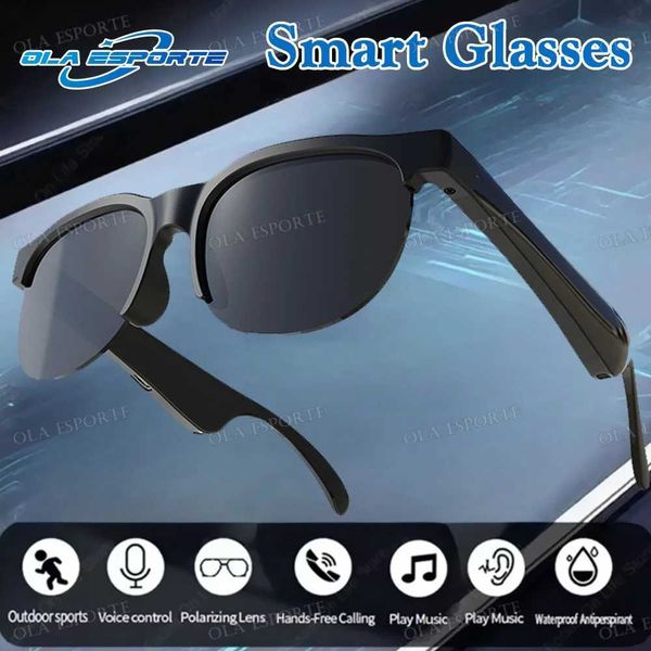 Smart Wireless Bluetooth Glasses Listen to Music Answer the Phone Men and Women Fashion Antiblue Light Smart Glasse 2025 New X251011