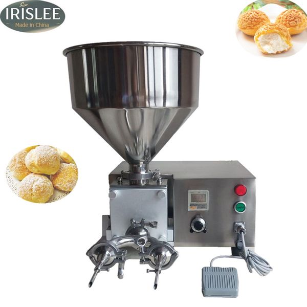 Chocolate Cake Cream Filling Machine Pastry Jam Filler Machine Puffs Bread Stuffed Jam Core Muffin Injection Machine