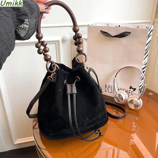 2025 Autumn Winter Shoder Crossbody Bags Faux Suede Crossbo…