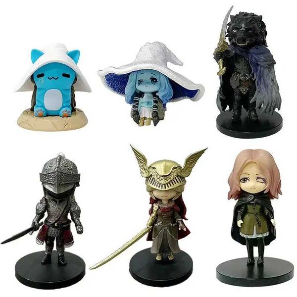 New Elden Ring Gaming Q Version Mini Ranni Cat Melina Malenia The Half-Wolf Action Figure Lani Magic Ornaments PVC Dolls XJ250628