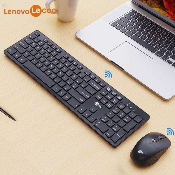 LaiKu KW201 Wireless Keyboard Laptop Desktop Computer Office Power-Saving Key Mouse Set