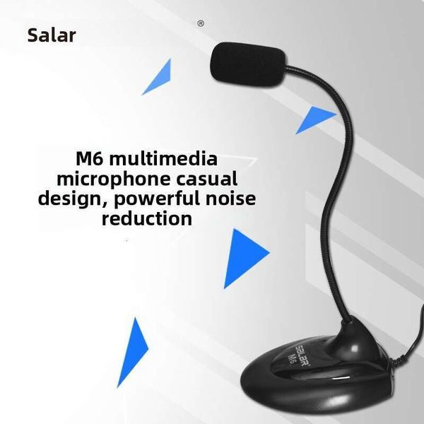 Shenlai M6 Computer Laptop Karaoke YY Voice Chat Conference Teaching Microphone