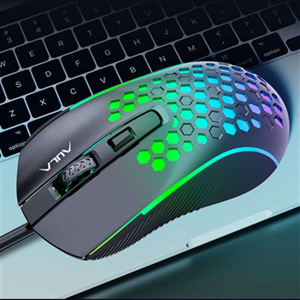Wolf Spider S11 Wired Gaming E-sports Luminous Desktop Laptop Lightweight Internet Cafe Mouse