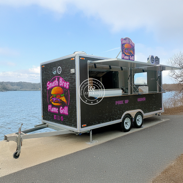 Custom Size Dining Car Food Truck Concession Catering Food Trailer USA Ice Cream Hot Dog Food Cart Square Mobile Catering Truck
Custom Size Dining Car Food Truck Concession Catering Food Trailer USA Ice Cream Hot Dog Food Cart Square Mobile Catering Truck