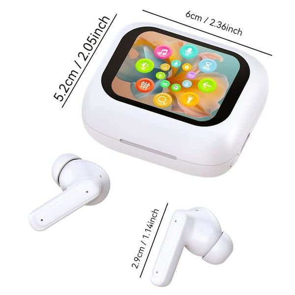 Wireless LED Earphones Multi-Functional, Full-Color, High-Definition Call Microphone Music Playback, Answering Calls | Suitable For Apple,