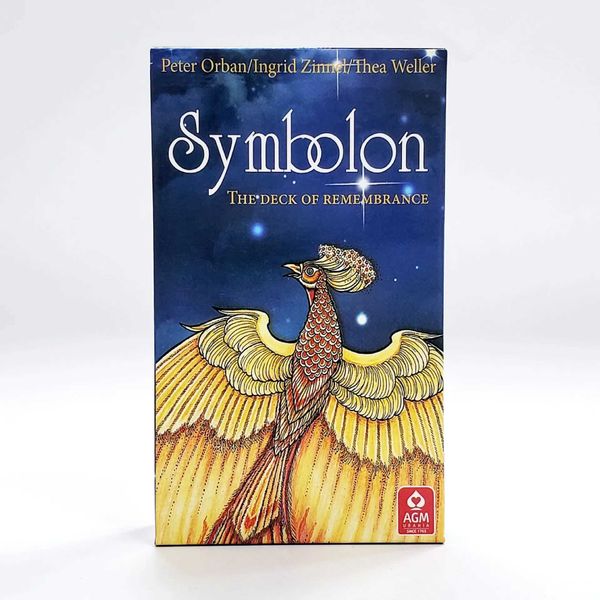 2026 New Symbolon Tarot Cards Divination Deck English Versions Edition Oracle Board Playing Game For Party L251016ywm1 Toys