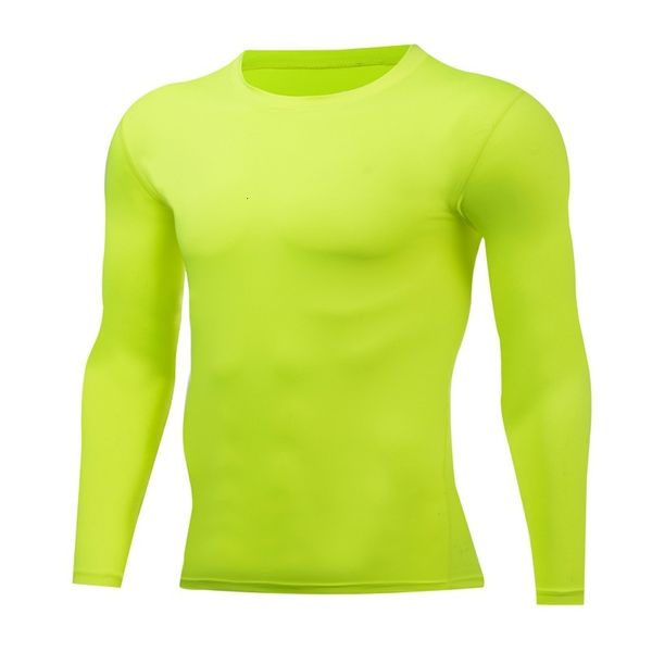 Shirts Chrome Men's Fitness Clothing Tight-Fitting Quick-Drying Sports Clothes Men's Cycling Running Long-Sleeved Breathable High Elastic Clothing