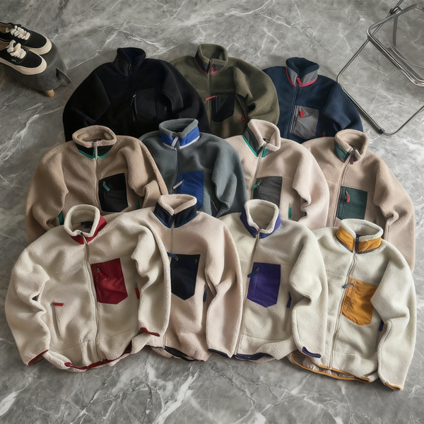 Jacket Designer Mens Jacket Thick Warm Down Fashion Classic Retro Couple Warm Lamb Cashmere fleece coat Couple Winter, White
Jacket Designer Mens Jacket Thick Warm Down Fashion Classic Retro Couple Warm Lamb Cashmere fleece coat Couple Winter, White