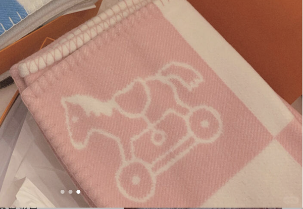 Pink H Blankets Baby Girls Blanket 100&140cm TOP Quailty Letter Blankets BOY GIRL Home Sofa